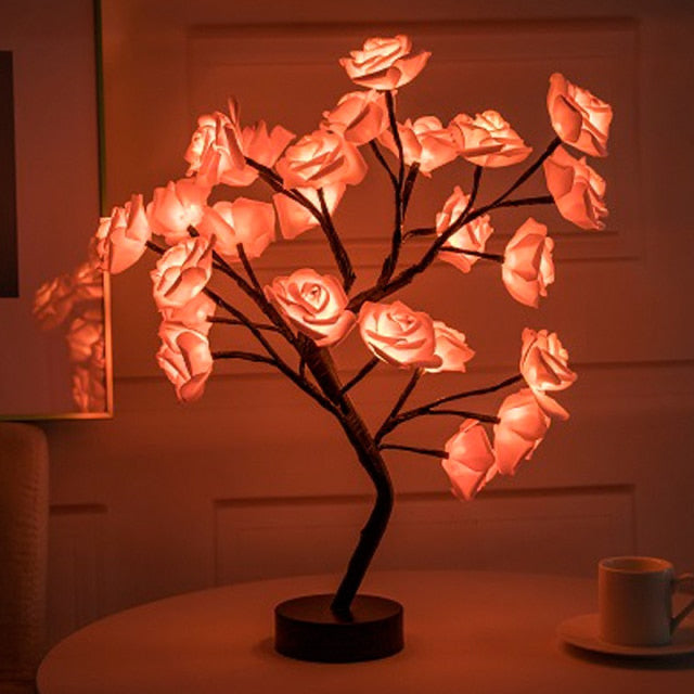 Flower Card Tree Lights