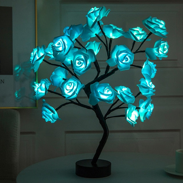 Flower Card Tree Lights