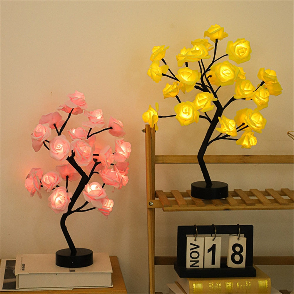 Flower Card Tree Lights